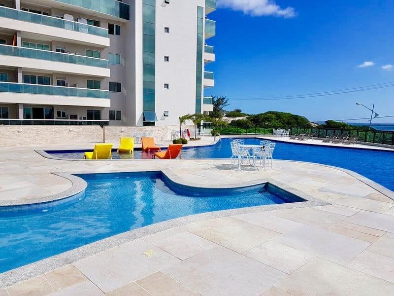 Ferienwohnung Apto Luxo Com Vista Mar - Le Bon Vivant Arraial do Cabo Exterior foto